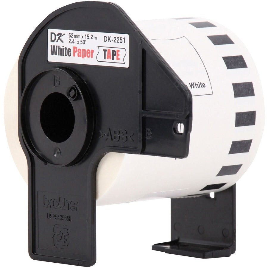Brother BK/RD on WE Continuous Length Paper Labels