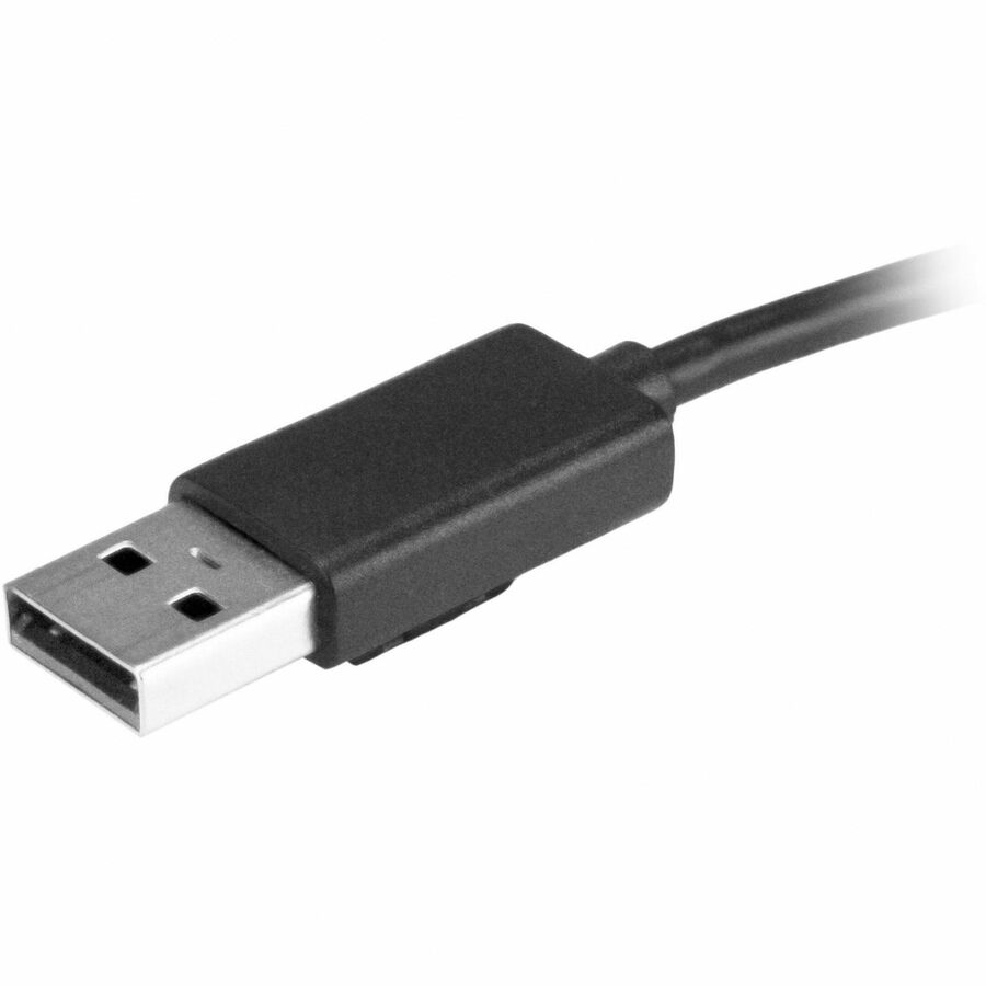 StarTech.com 4 Port Portable USB 2.0 Hub w/ Built-in Cable - 4 Port USB Hub