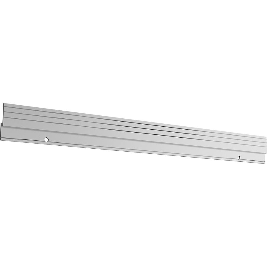 Deflecto Wall Mounting Bar — 22", Aluminum