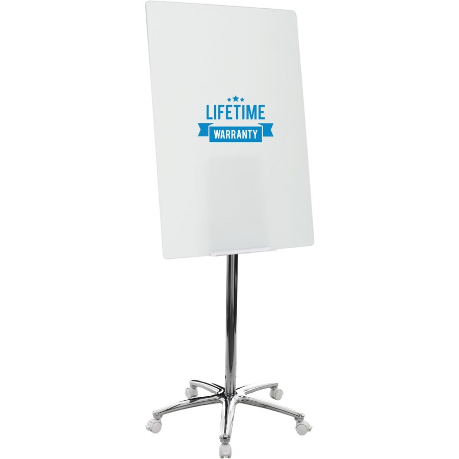 MasterVision Glass Mobile Easel