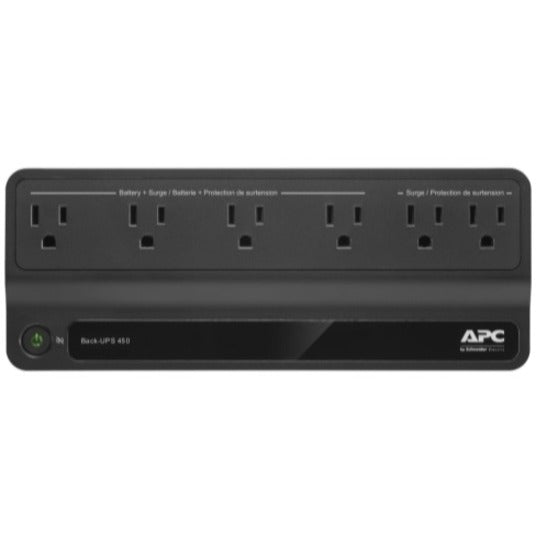 APC Back-UPS — 450 VA / 255 W, 6 Outlets