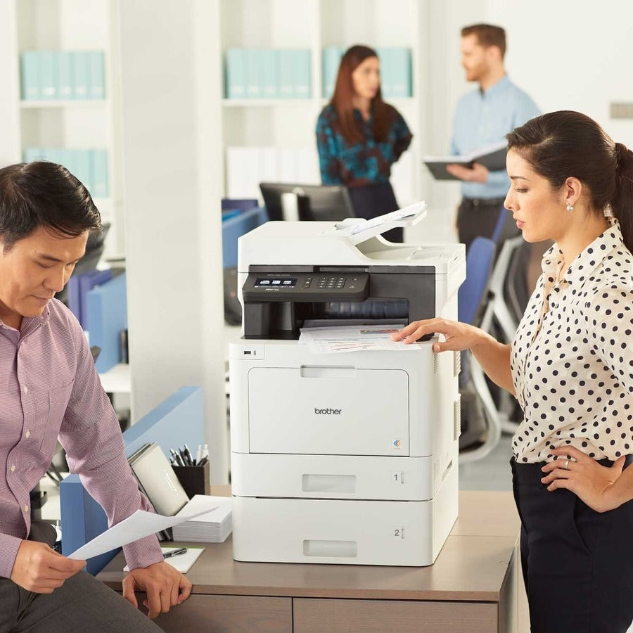 Brother MFCL8610CDW Imprimante laser couleur multifonction (impression, numérisation, copie, télécopie), sans fil, réseau, recto-verso