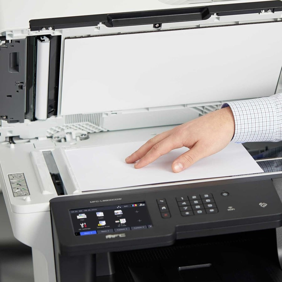 Brother MFCL8900CDW Imprimante laser couleur multifonction (impression, numérisation, copie, télécopie), réseau sans fil, recto-verso