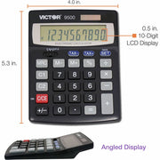 Victor 10 Digit Tax and Currency Conversion Desktop Calculator