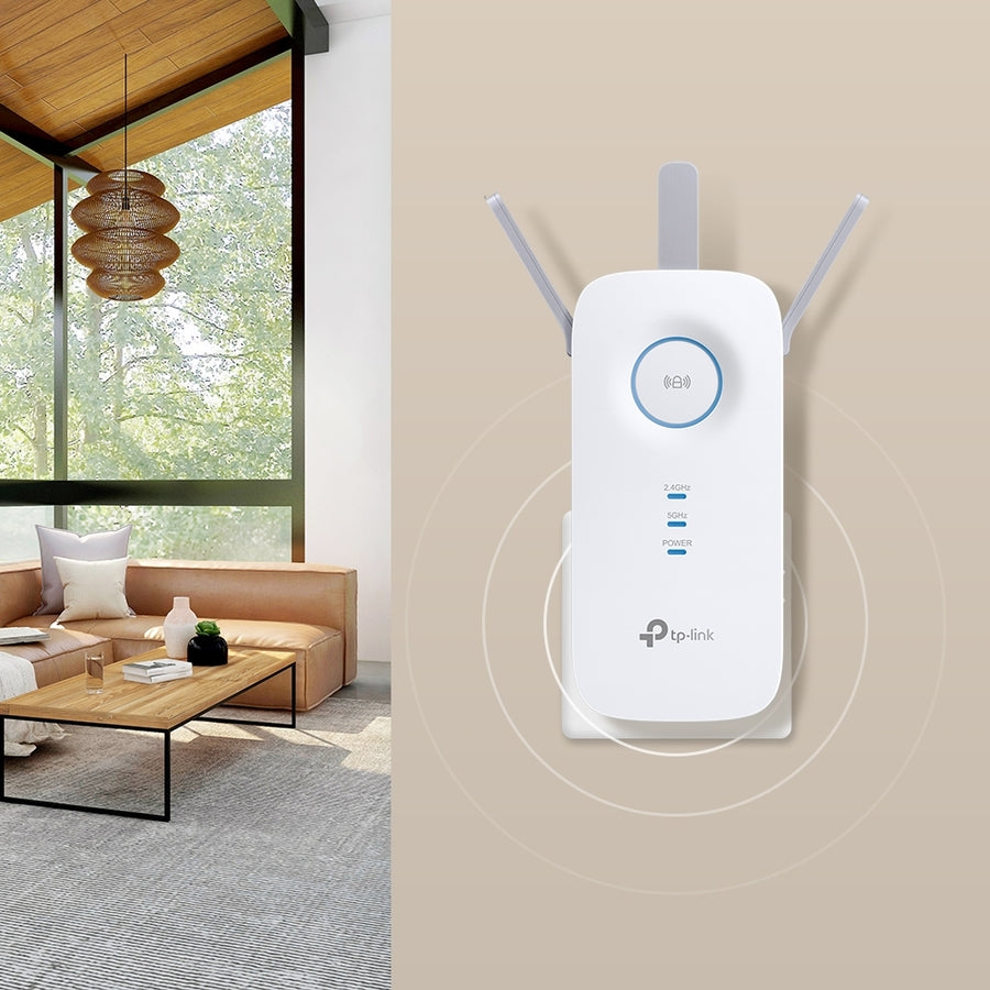TP-Link RE550 IEEE 802.11ac 1.86 Gbit/s Wireless Range Extender