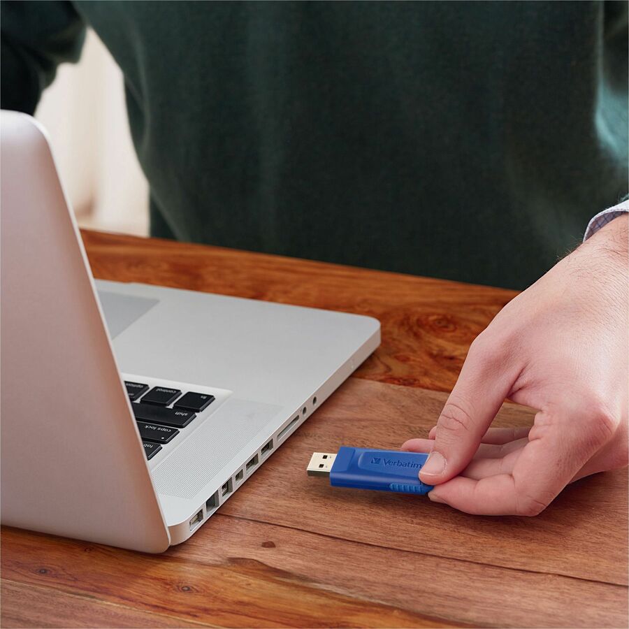 Verbatim 16GB USB Flash Drive — 5 Pack, Blue