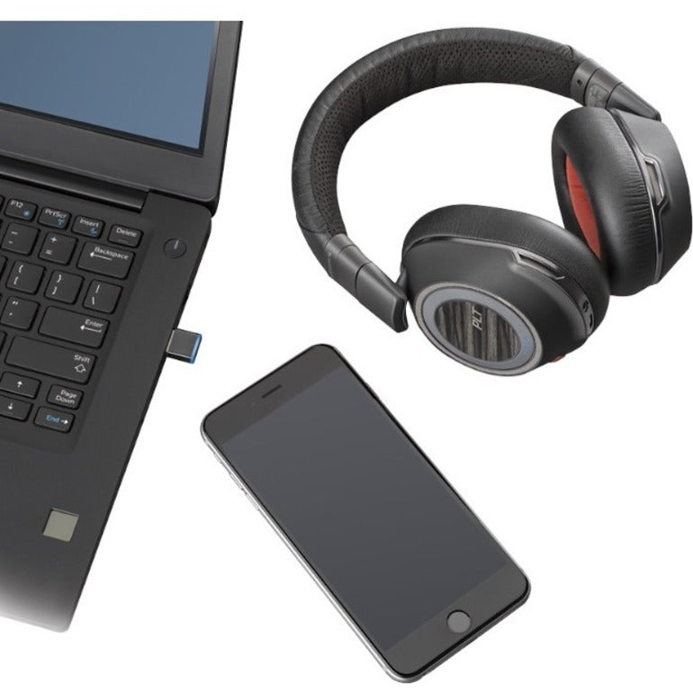 Plantronics Voyager 8200 UC Stereo Bluetooth Headset With Active Noise Canceling