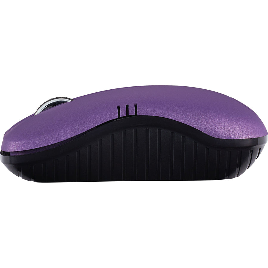 Souris optique sans fil pour ordinateur portable Verbatim, série Commuter - Violet mat