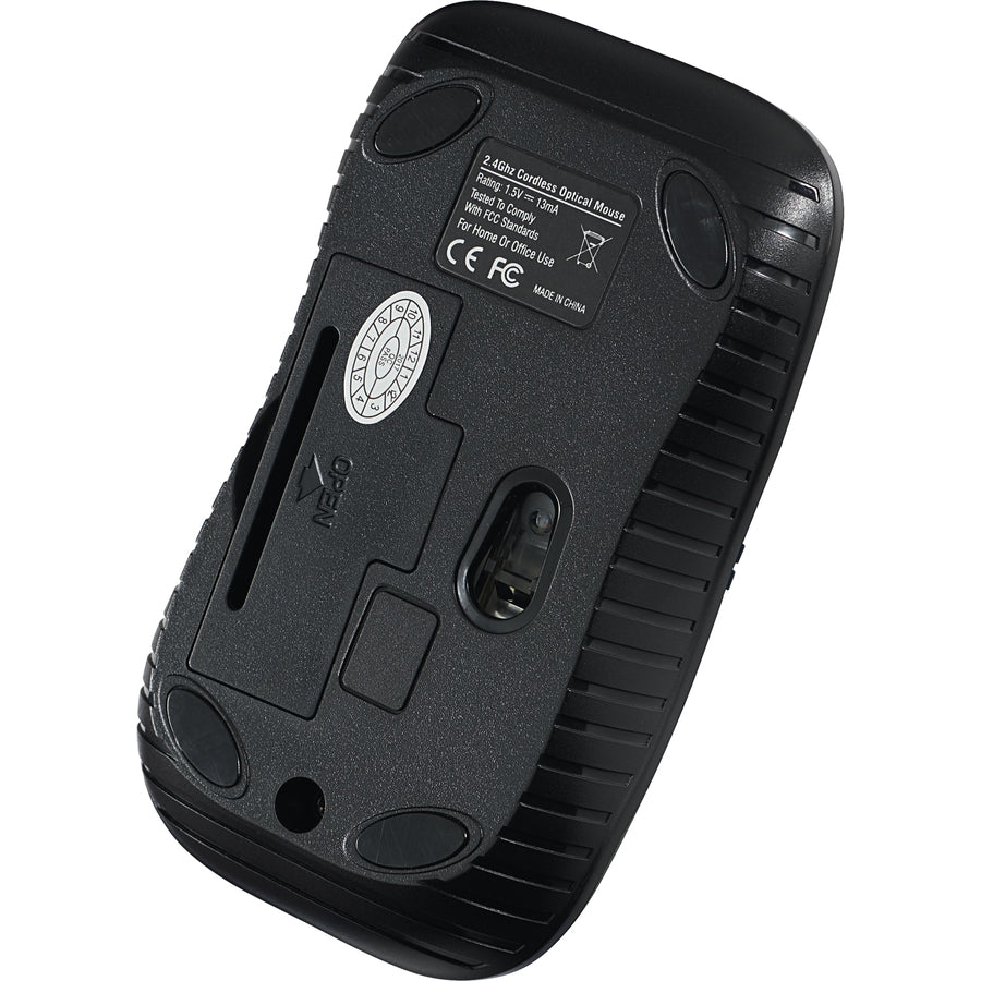 Souris optique sans fil pour ordinateur portable Verbatim, série Commuter - Violet mat