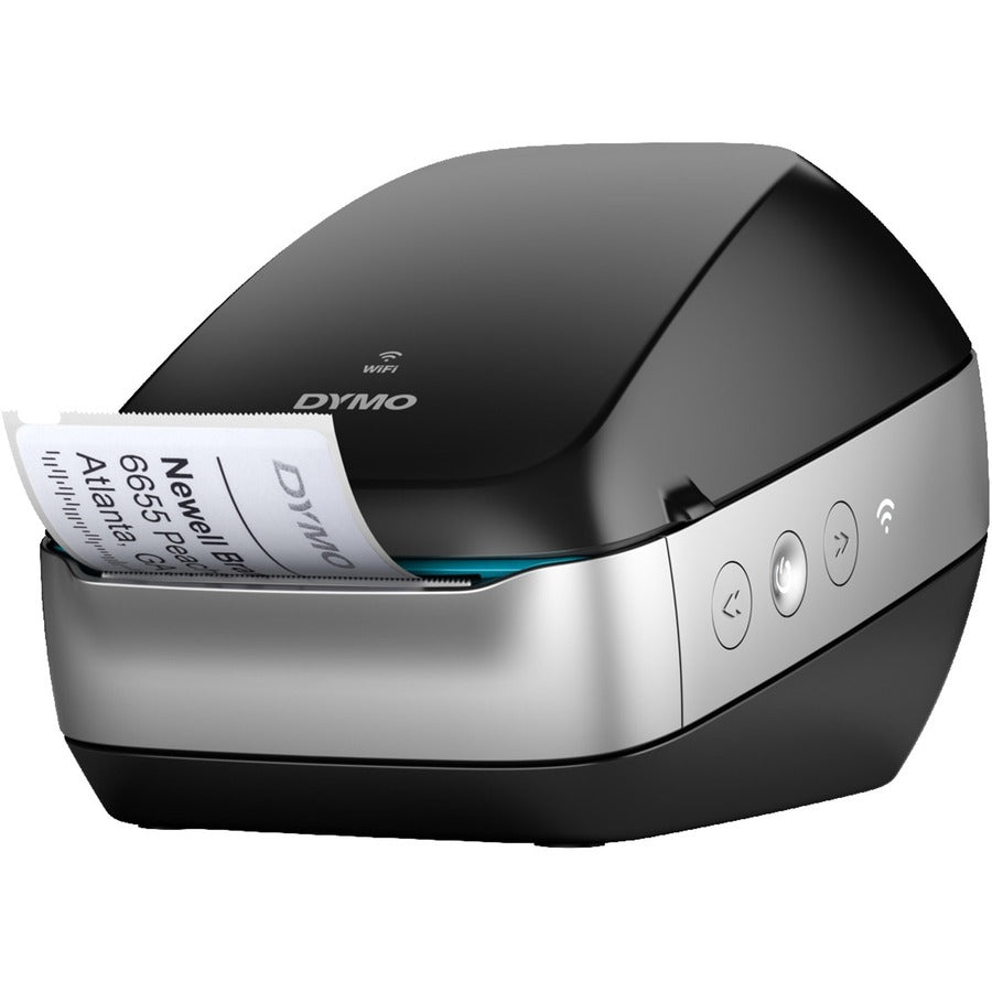 Dymo LabelWriter Desktop Direct Thermal Printer - Monochrome - Label Print - Wireless LAN - Black