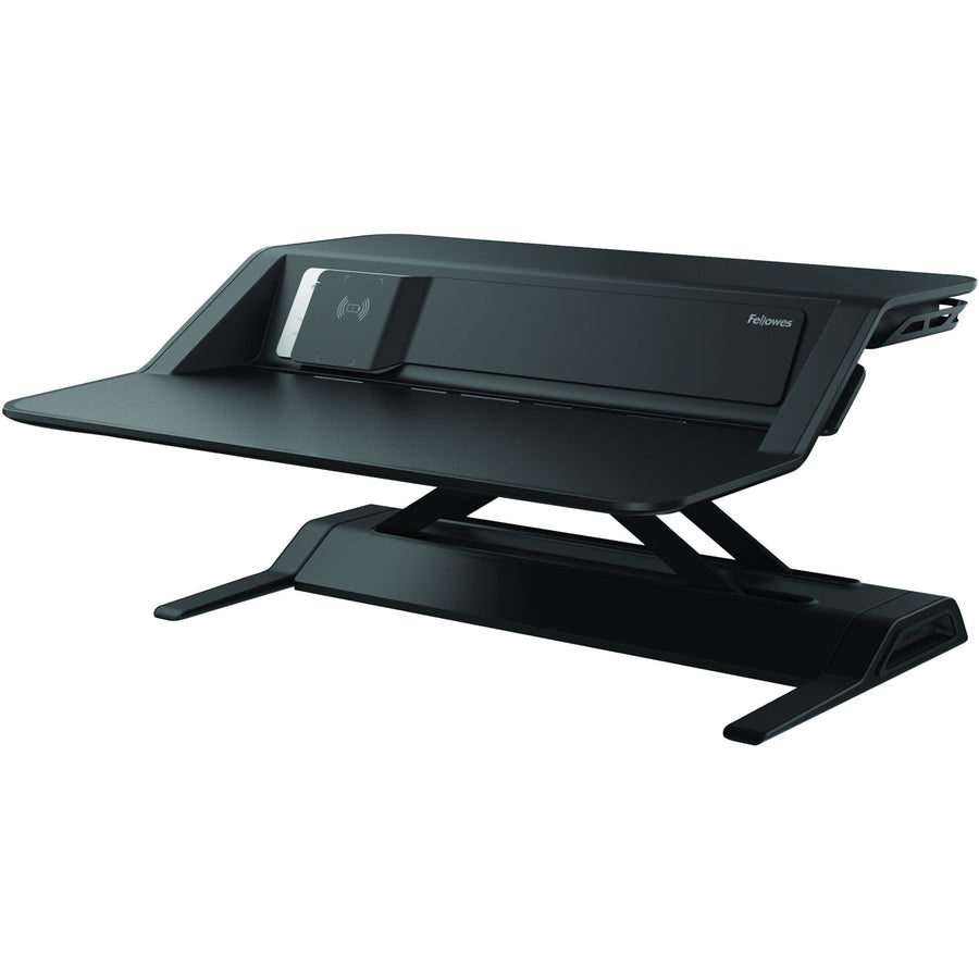 Fellowes Lotus DX Sit-Stand Workstation - Black