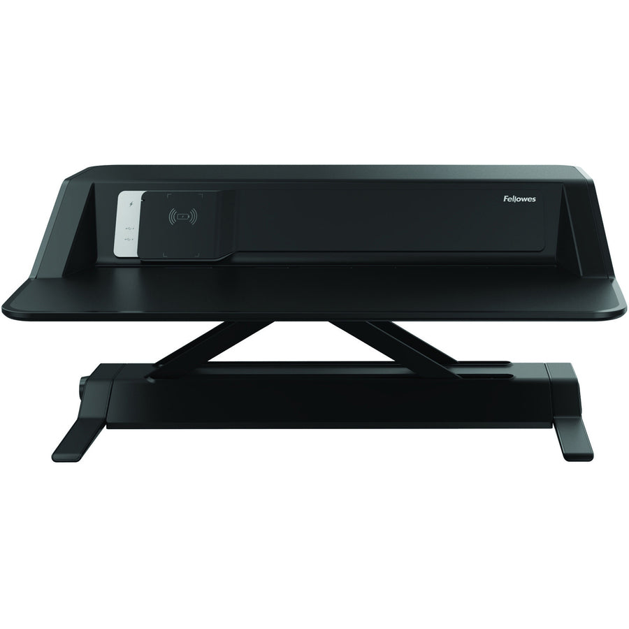 Fellowes Lotus DX Sit-Stand Workstation - Black