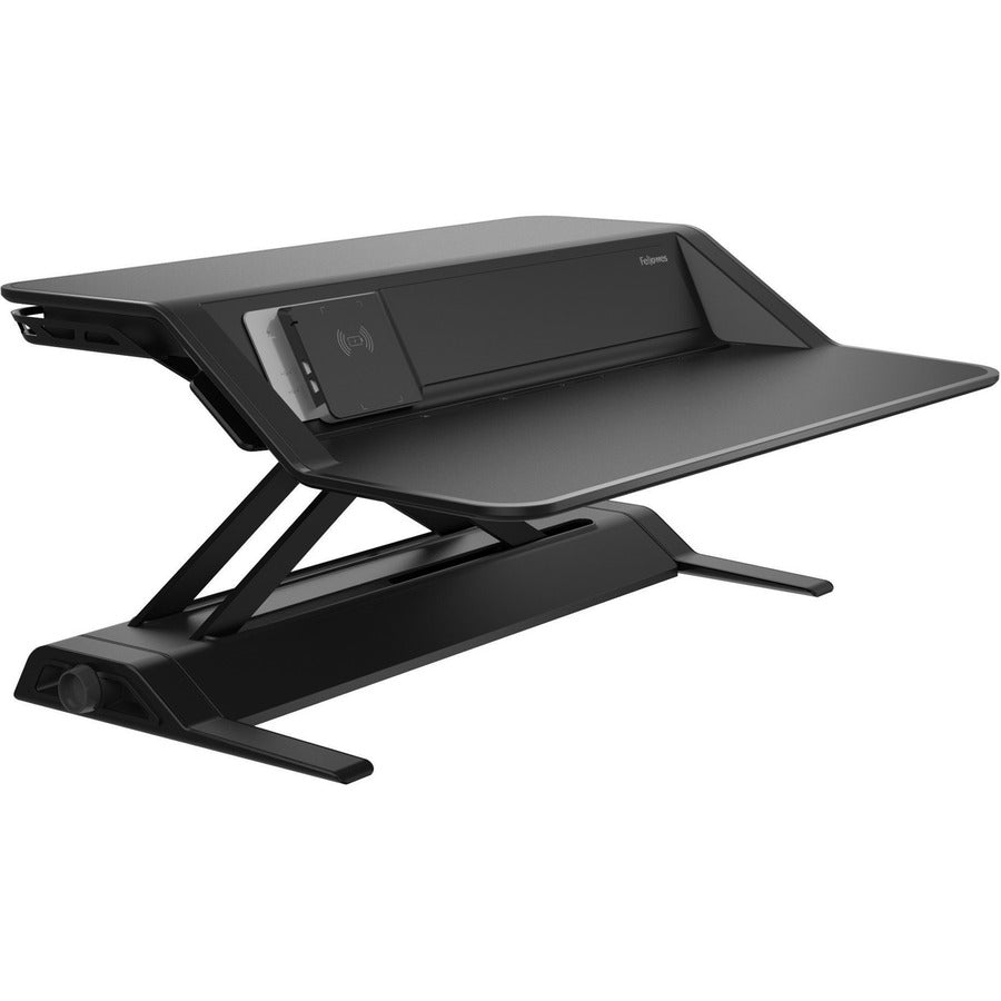 Fellowes Lotus DX Sit-Stand Workstation - Black