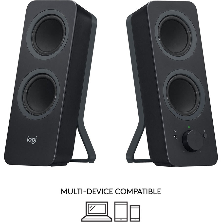 Logitech Z207 Bluetooth Speaker System — Black