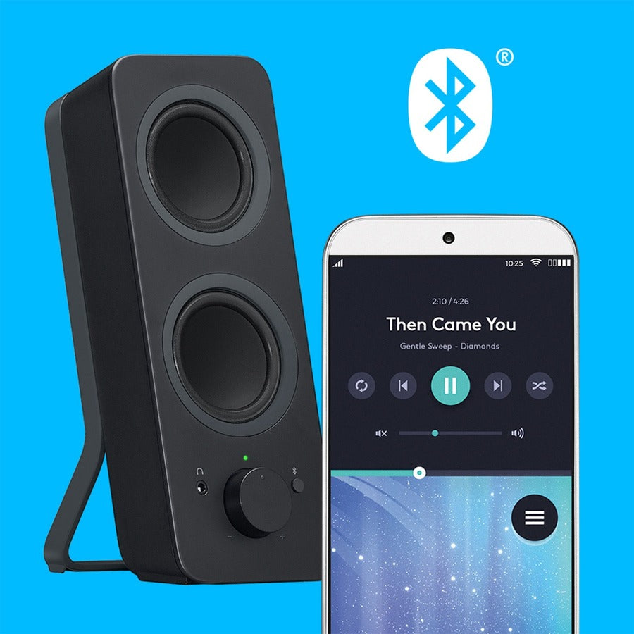 Logitech Z207 Bluetooth Speaker System — Black
