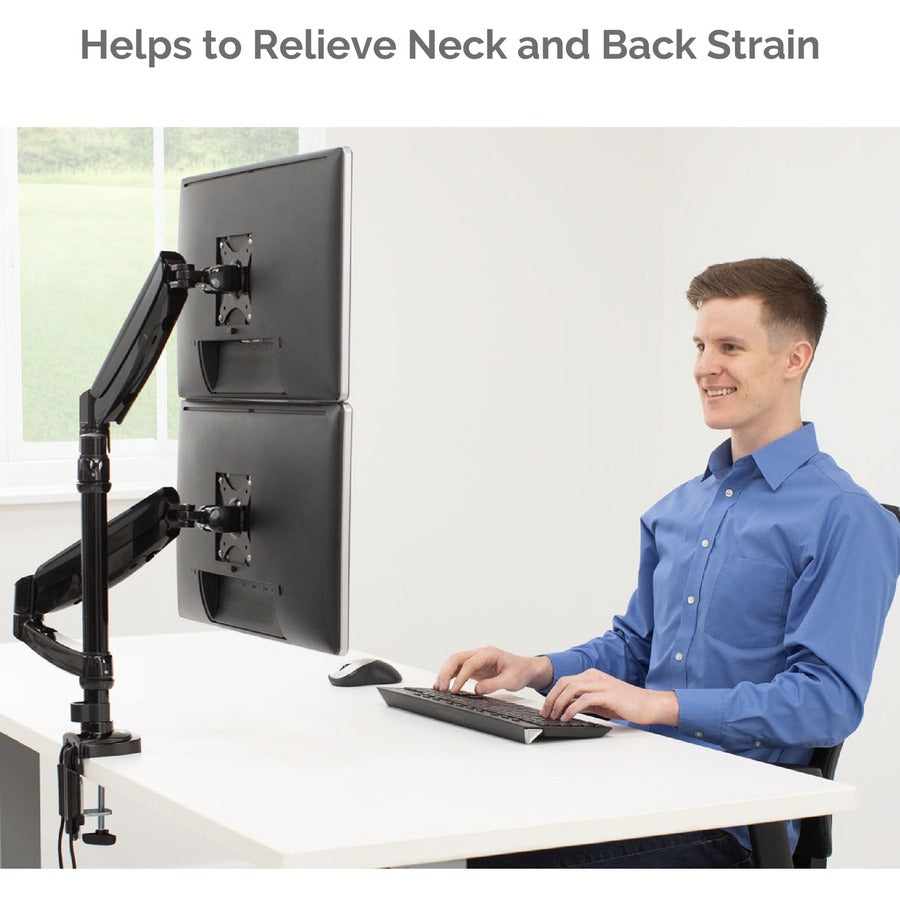 Fellowes Platinum Series Dual Stacking Monitor Arm