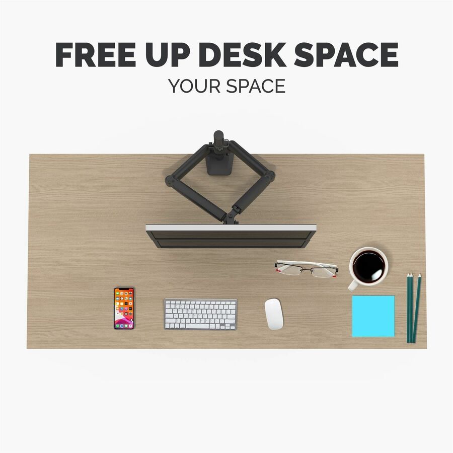 Fellowes Platinum Series Dual Stacking Monitor Arm