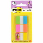 Onglets alternés Post-it — Couleurs assorties, 2,5 cm, 36 onglets