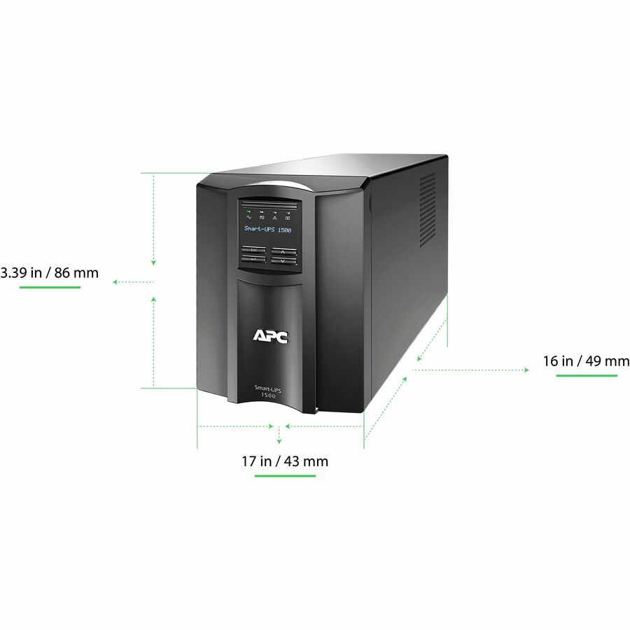APC by Schneider Electric Smart-UPS 1500VA LCD 120V with SmartConnect