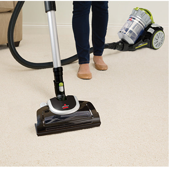 BISSELL PowerClean Multi-Cyclonic Canister Vacuum w/ Motorized Power Foot 1654C