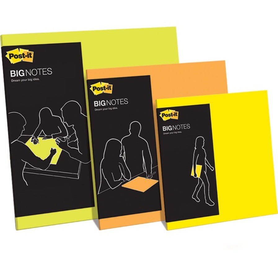 Post-it&reg; Super Sticky Big Notes - Green