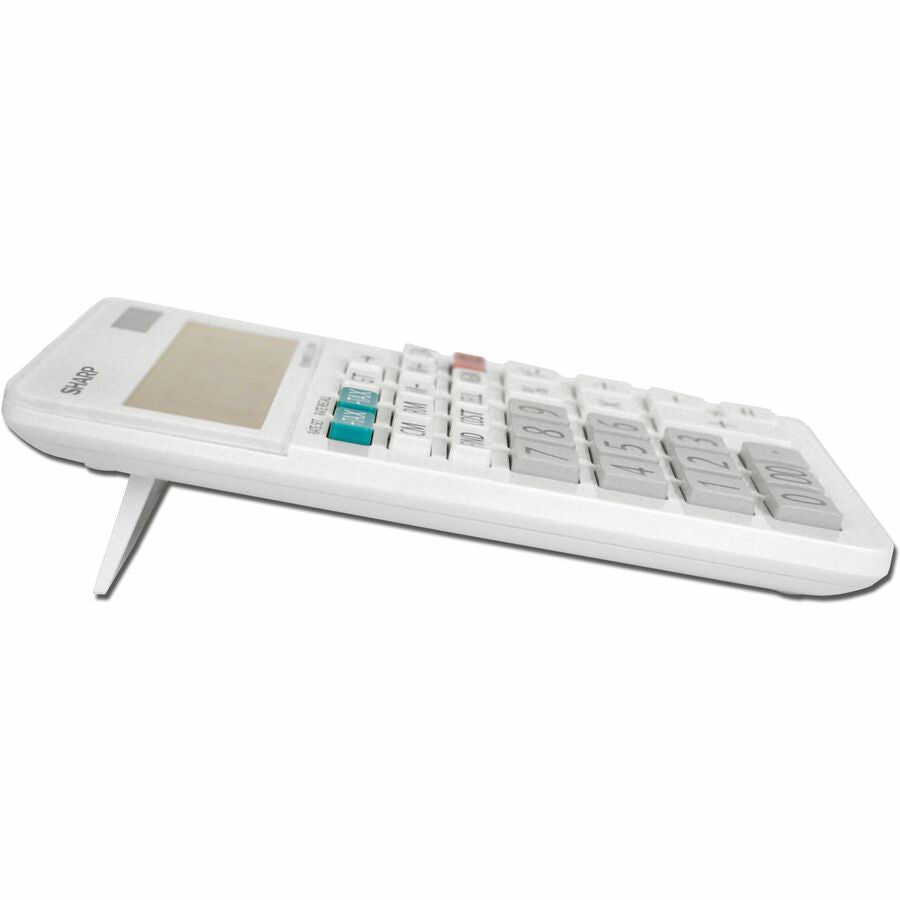 Sharp 12-Digit Desktop Calculator - White
