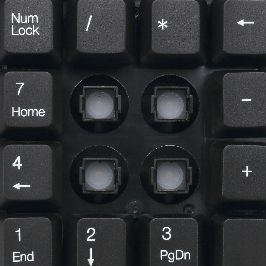 Adesso Wireless Numeric Keypad — 18-Key, Spill-Resistant
