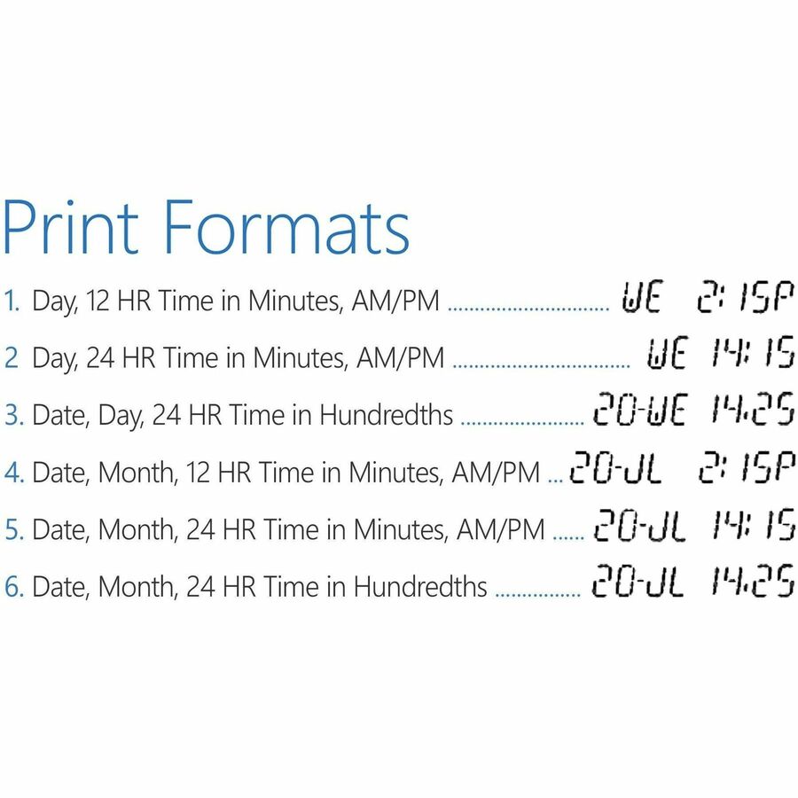Lathem 2100HD Heavy Duty Thermal Print Time Clock