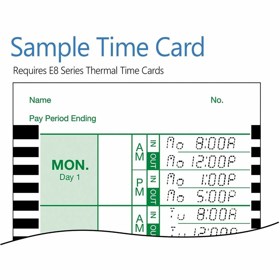 Lathem 2100HD Heavy Duty Thermal Print Time Clock