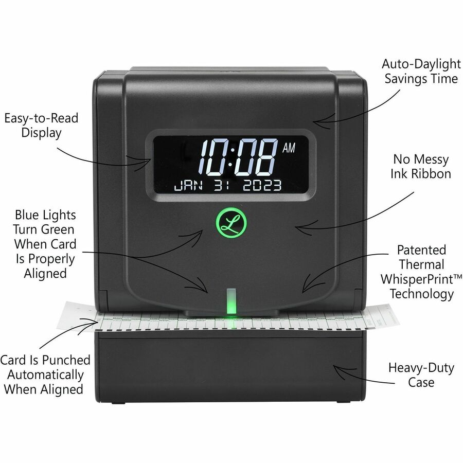 Lathem 2100HD Heavy Duty Thermal Print Time Clock