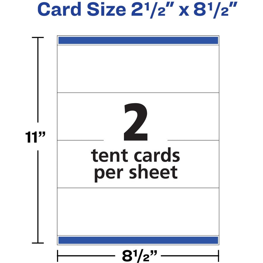 Avery® Medium Tent Cards