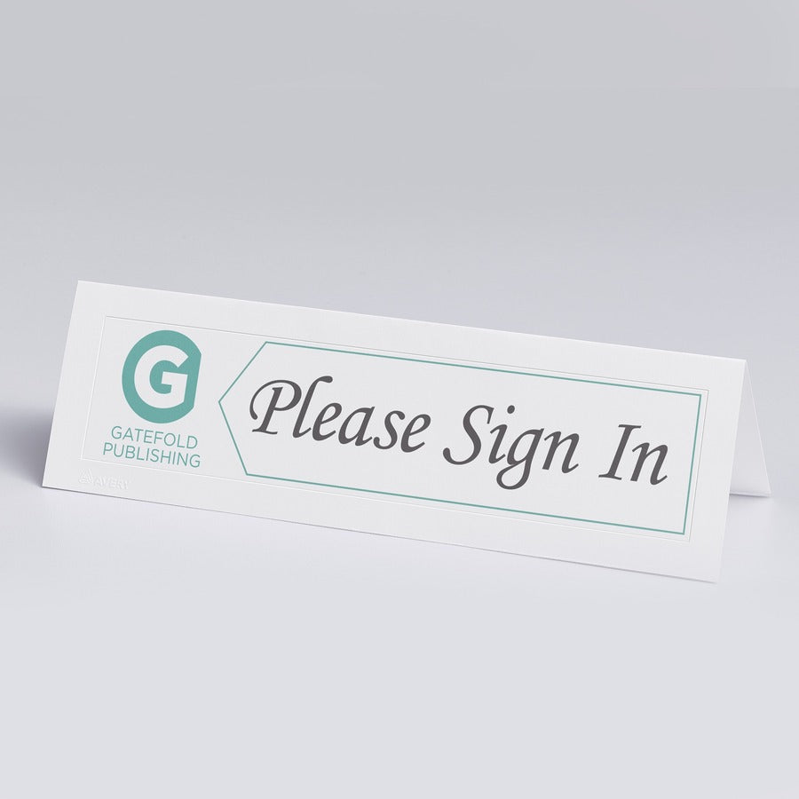 Avery® Medium Tent Cards