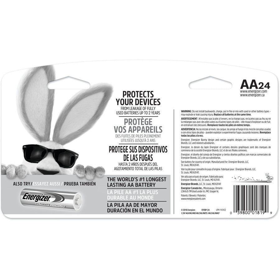 Energizer MAX Alkaline AA Batteries (Model 3)