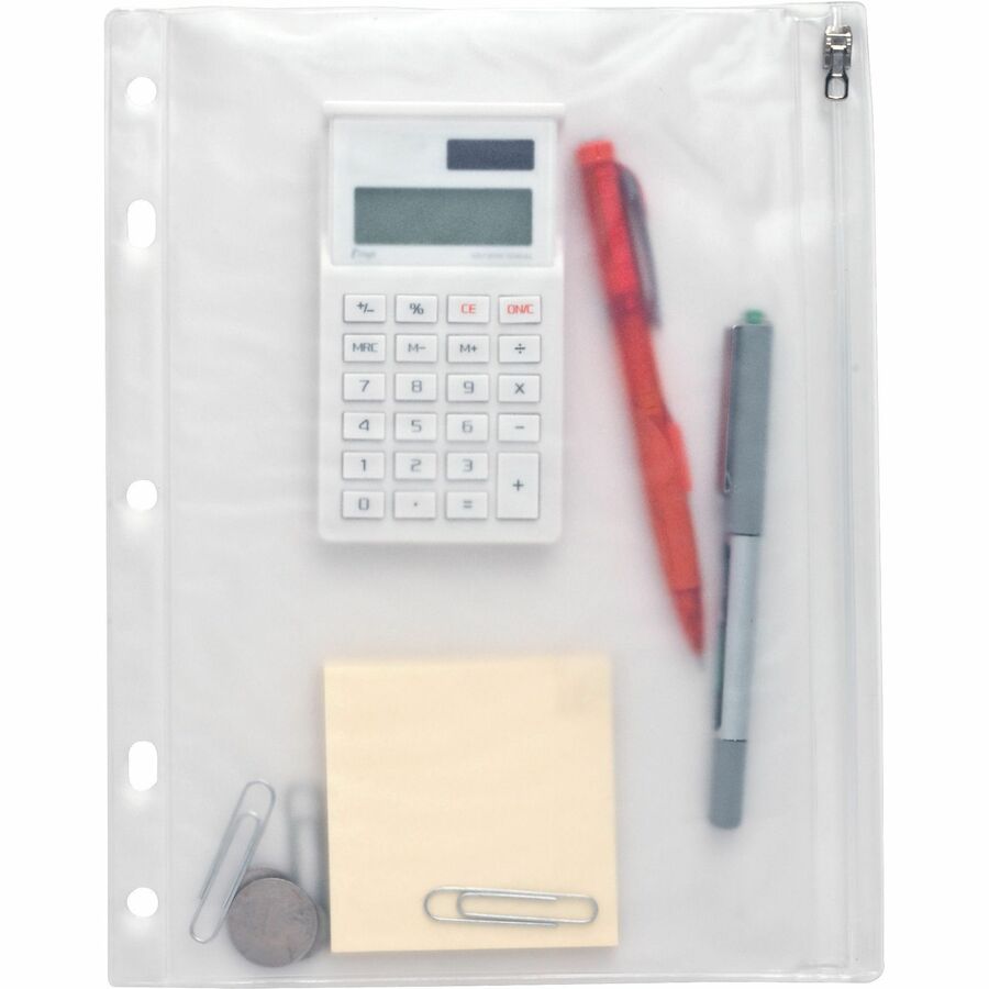 Pochette de classeur perforée Business Source Économie 0,7 mm
