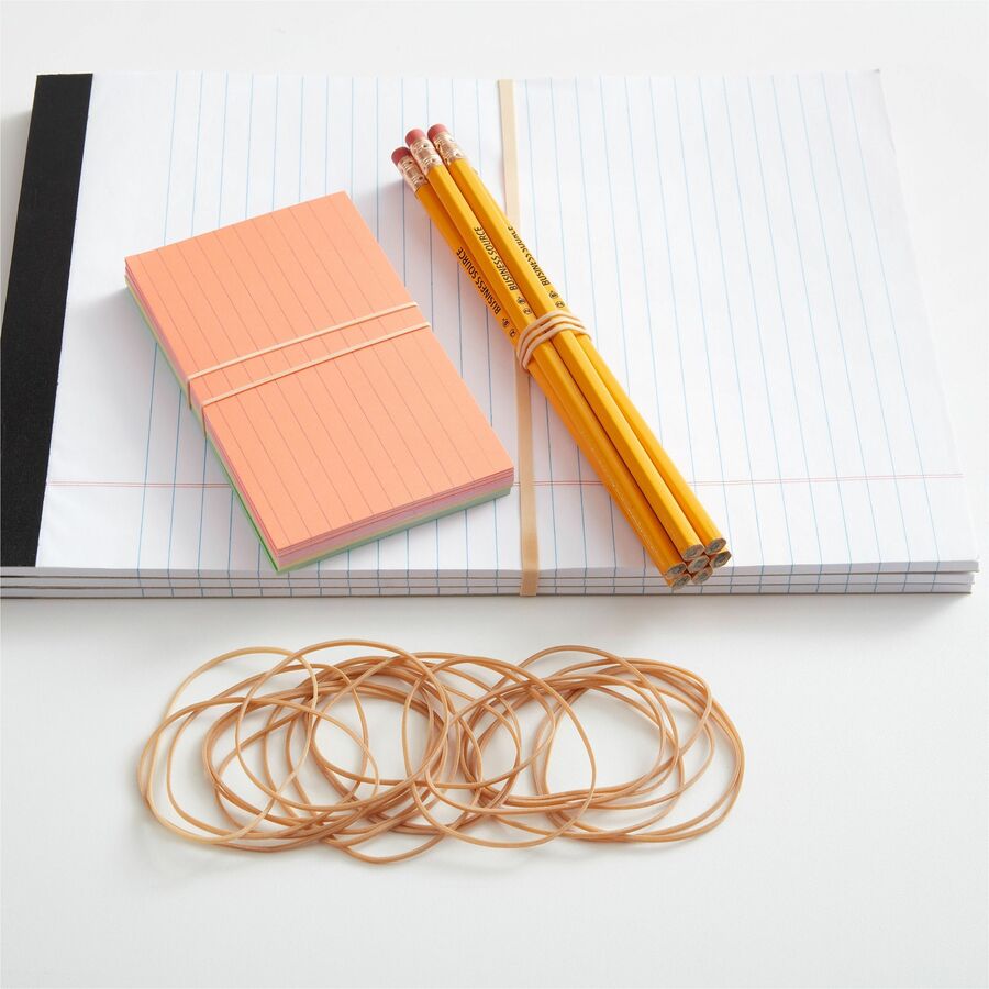Business Source Rubber Bands — #19, Open-Ring, 4 oz