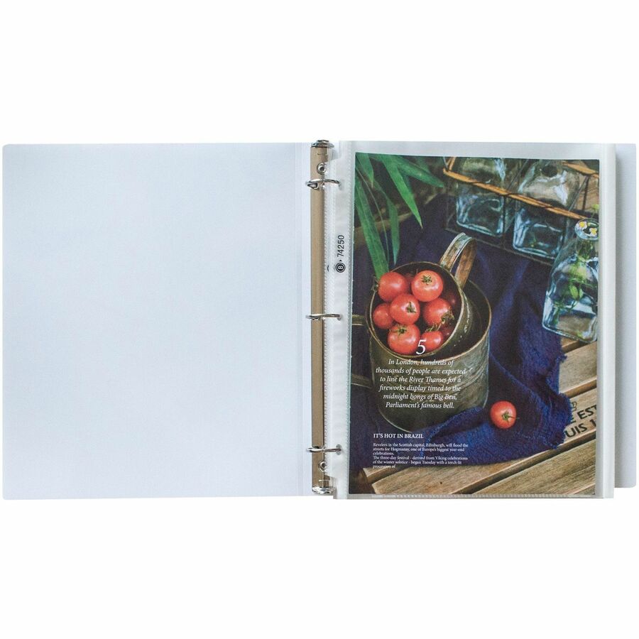 Business Source Heavy-Duty Sheet Protectors — Letter, 25/Pack