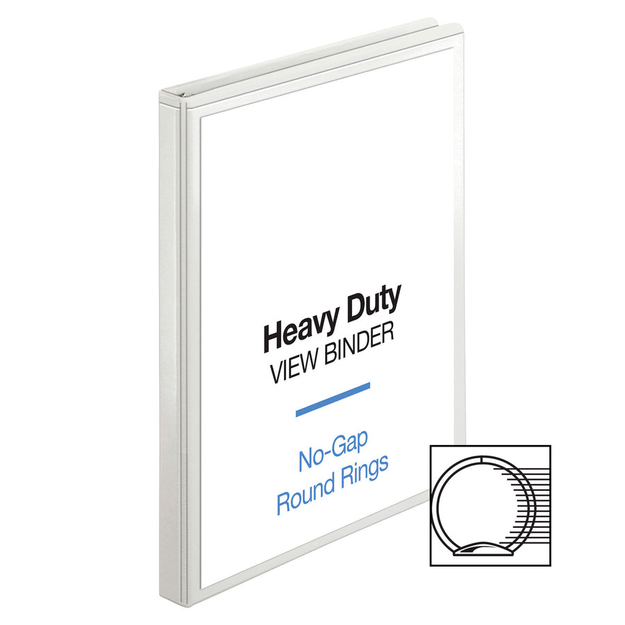 Business Source Round-ring View Binder - BSN19752
