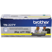 Brother TN-227Y Original High Yield Laser Toner Cartridge - Yellow - 1 Each