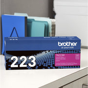 Brother TN-223M Original Standard Yield Laser Toner Cartridge - Magenta - 1 Each
