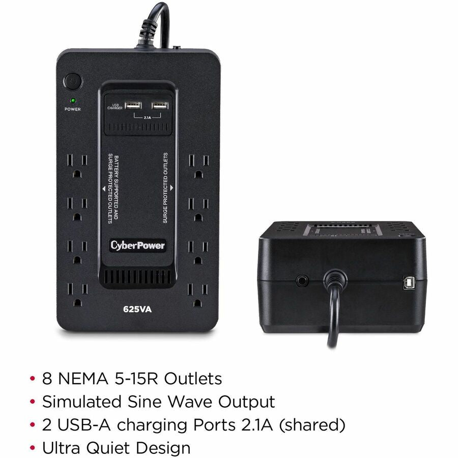 CyberPower Standby ST625U 625VA Compact UPS
