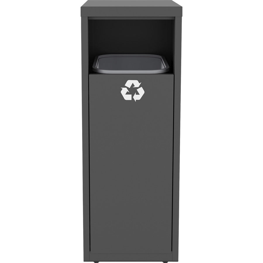 Lorell Recycling Tower - Charcoal Gray