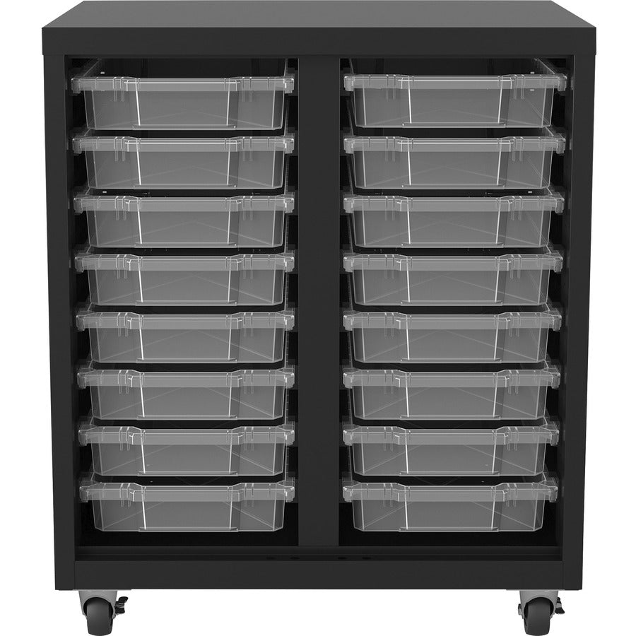 Lorell Pull-out Bins Mobile Storage Unit 1.0mm