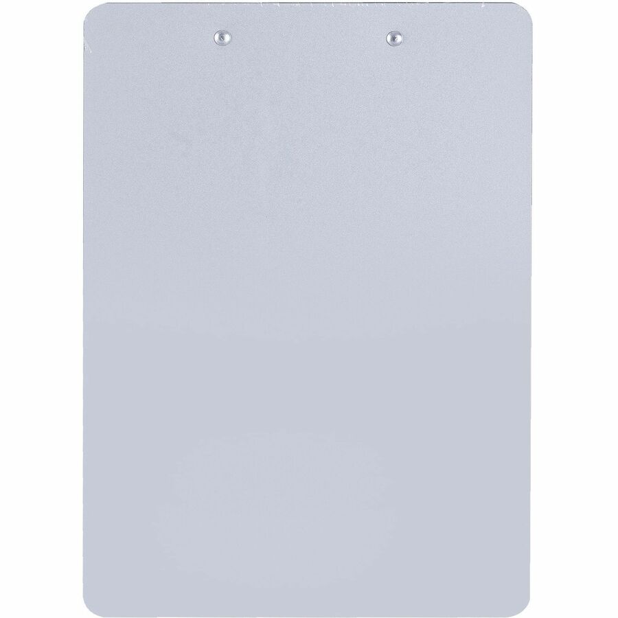 Planchette à pince Business Source en plastique – Argenté
