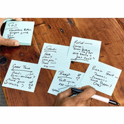 Post-it&reg; Super Sticky Pop-up Lined Note Refills - Blue
