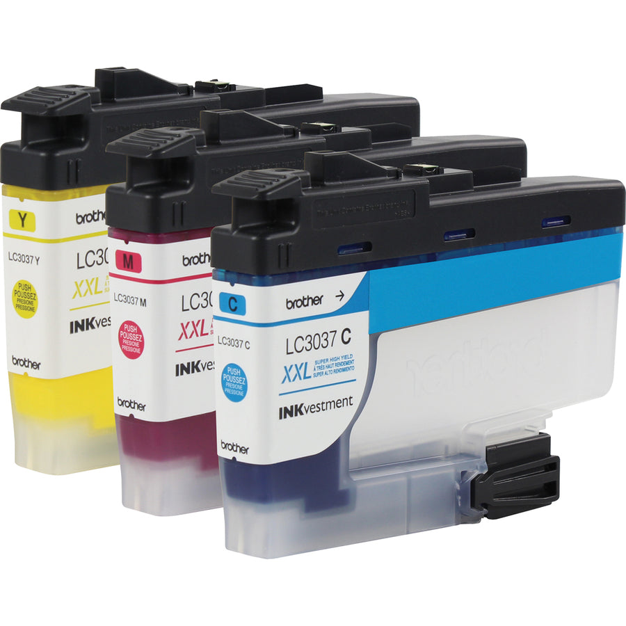 Brother LC30373PKS Original Inkjet Ink Cartridge - Cyan, Magenta, Yellow - 3 Pack