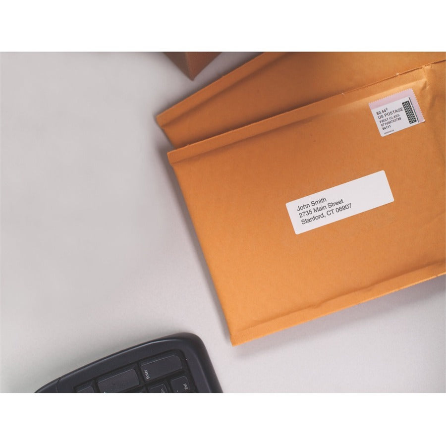 DYMO LabelWriter Address Labels 2050768, 1-1/8 x 3-1/2 in, White, 12 Rolls