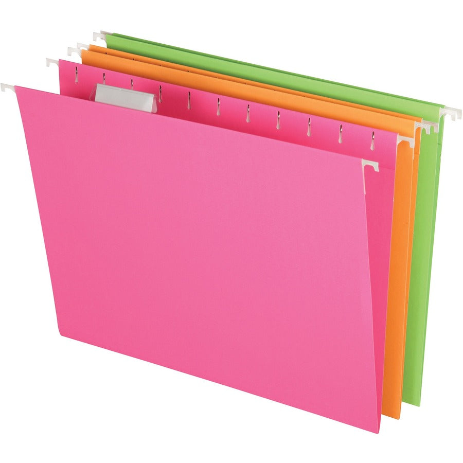 Pendaflex 1/5 Tab Cut Letter Recycled Hanging Folder - PFX91813