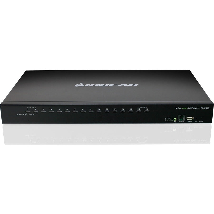 IOGEAR 16-Port USB HDMI KVM Switch with Audio (TAA Compliant)