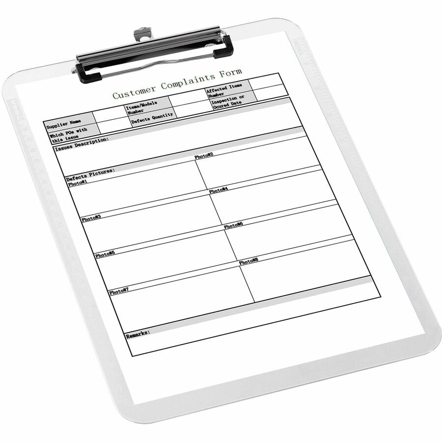 Business Source Flat Clip Clipboard