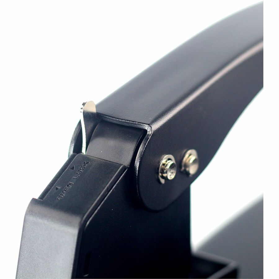 Business Source Adjustable Three-Hole Punch — 100-Sheet